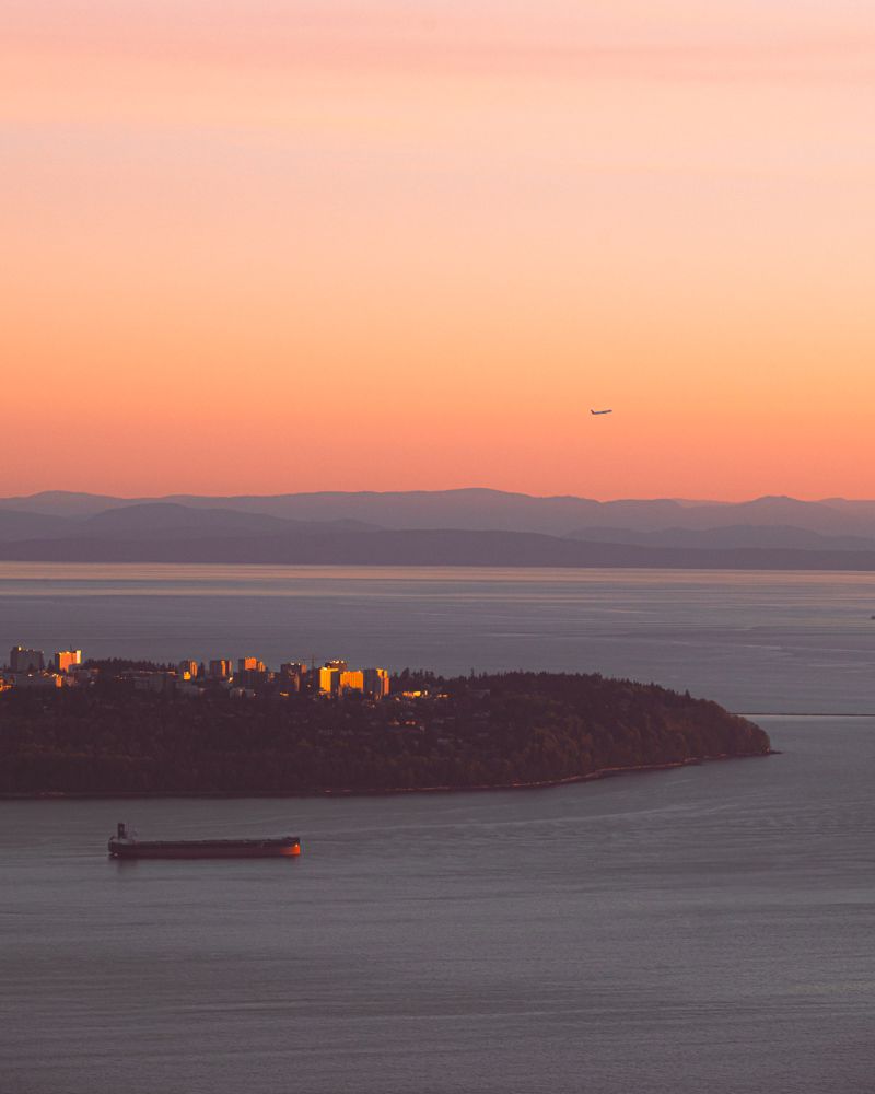 Point Grey at sunset