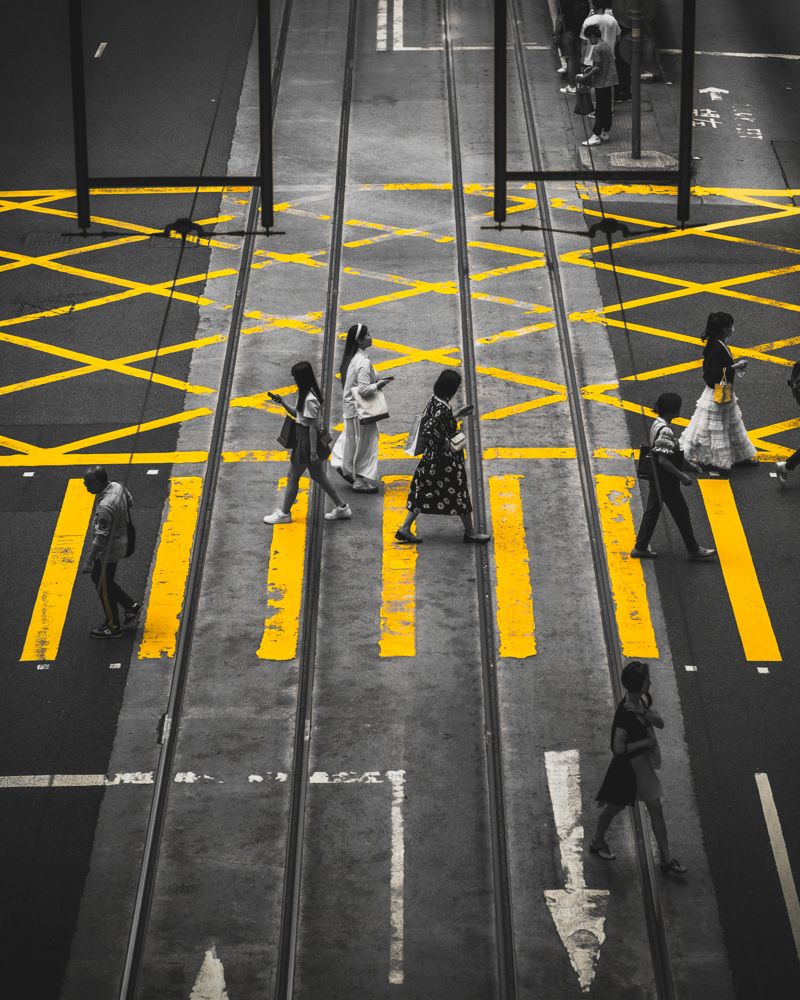 Crossing from above