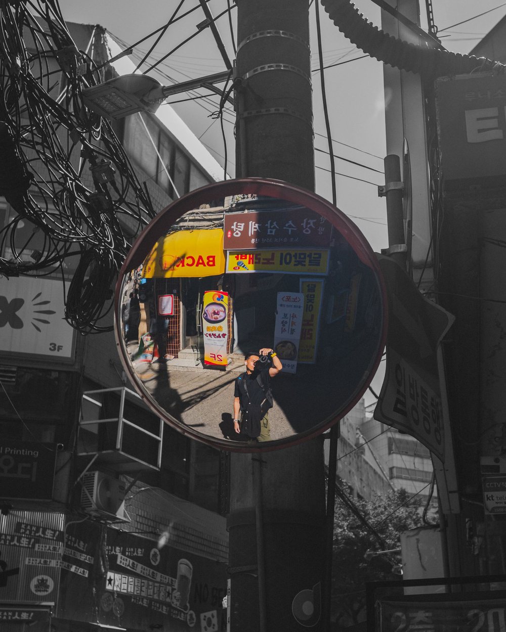 Self-portrait, convex mirror